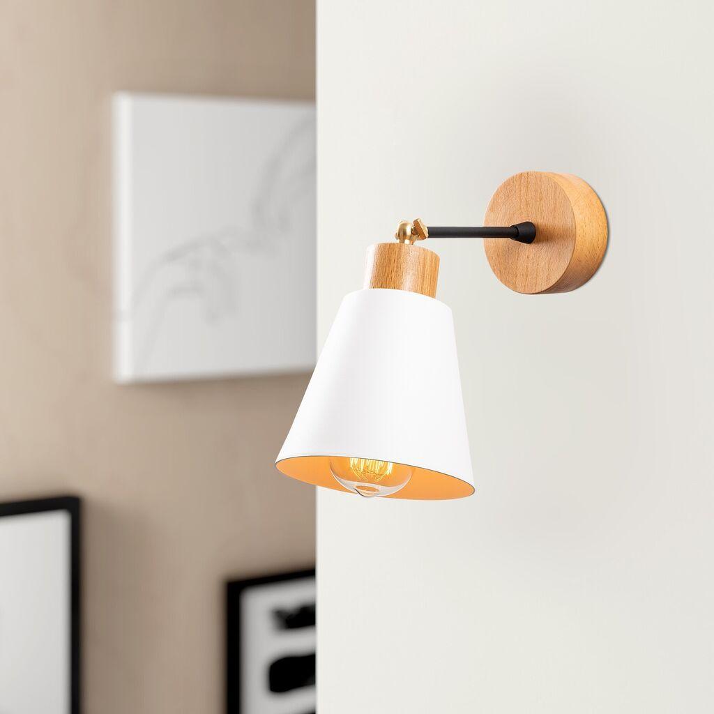 Opviq N 618 Zidna lampa Manavgat, Bela