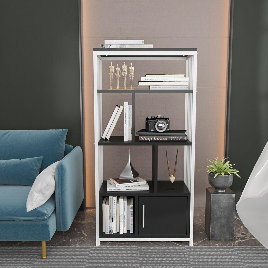 Hanah Home Polica za knjige Valero, 60x120x29.6 cm, Šarena