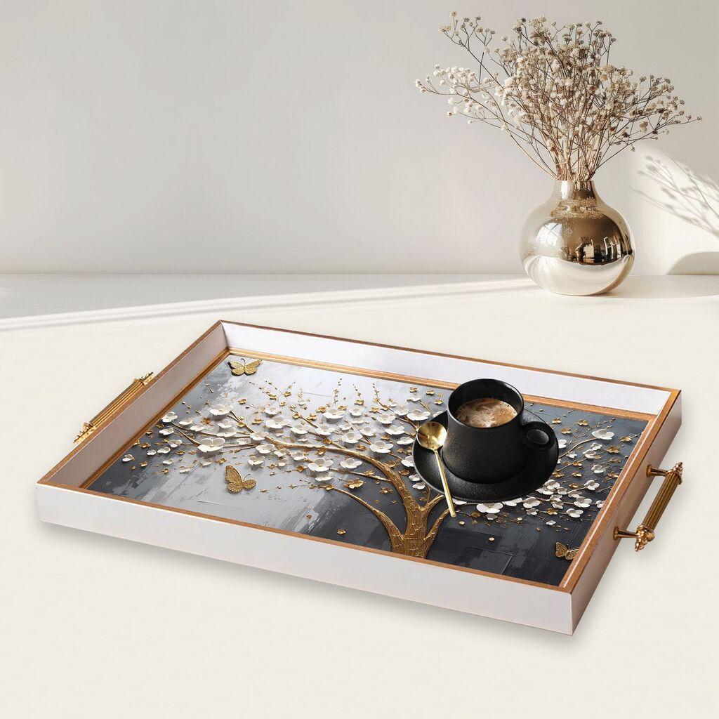 Aberto Design Poslužavnik TPB9889 50 x 29 x 3.5 cm, Šareni