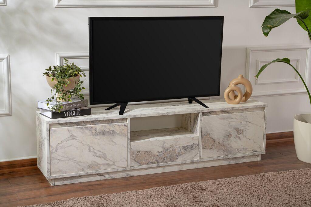 Nordure TV Komoda Vanguard, 160x42x29.5cm, Siva