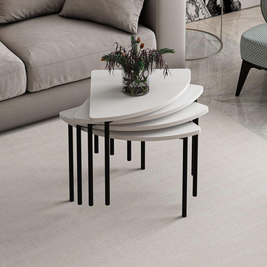 Hanah Home Klub sto Emma 8921, 90x42x42 cm, Beli
