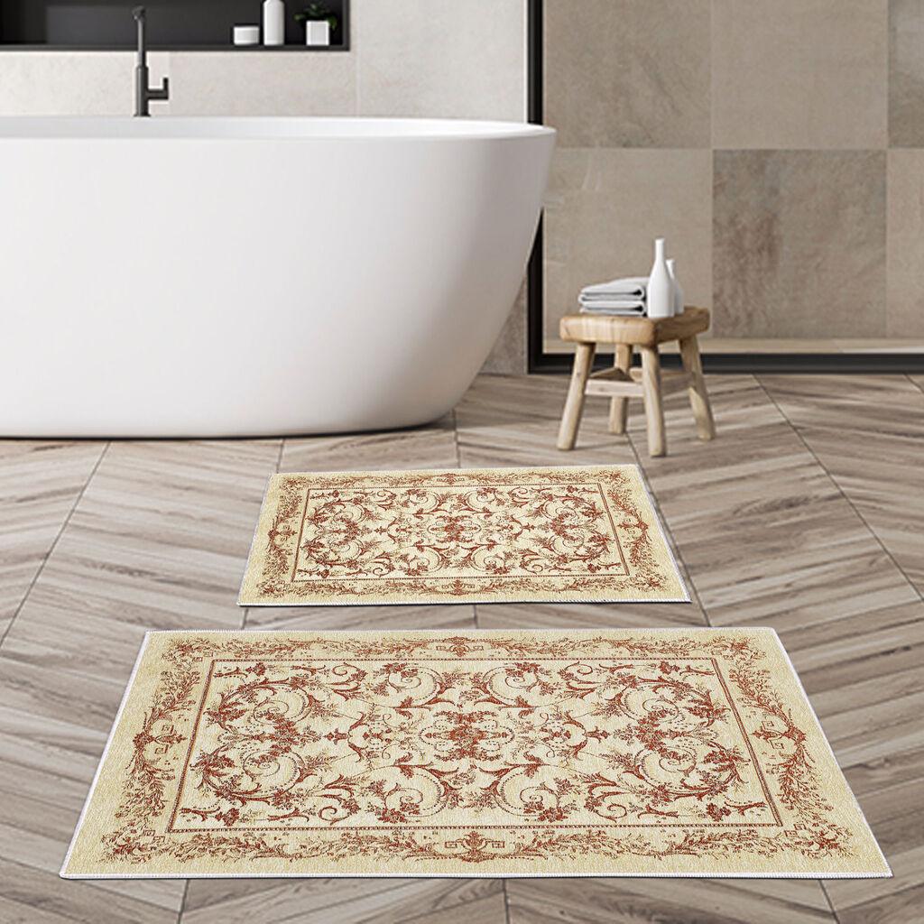 L'essentiel Maison Set 2 prostirke za kupatilo Šareni