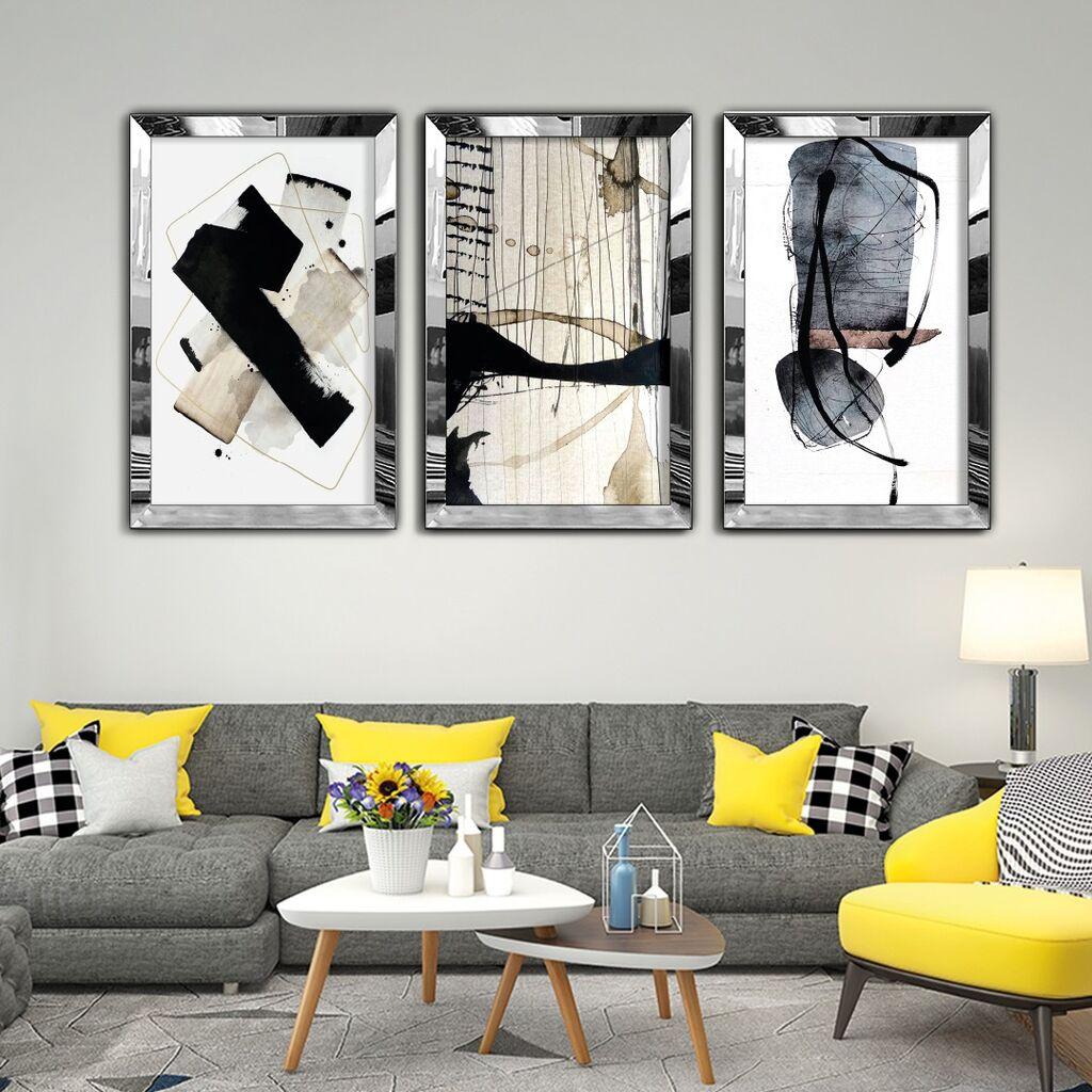 Wallity Slika Huhu408, 40x60 cm, 3 dela