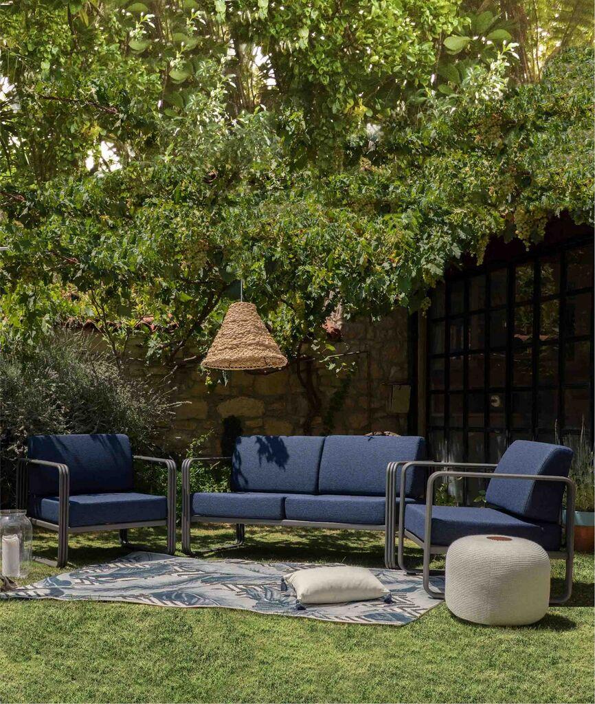 Hanah Home Baštenska stolica 700301, 62 x84 x74 cm, Tamnoplava