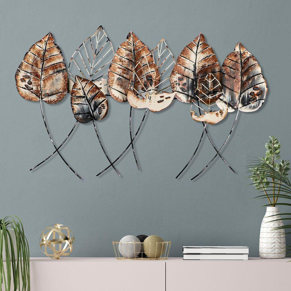 Wallity Zidna dekoracija Casting Leaf 2, 67x112 cm, Šarena