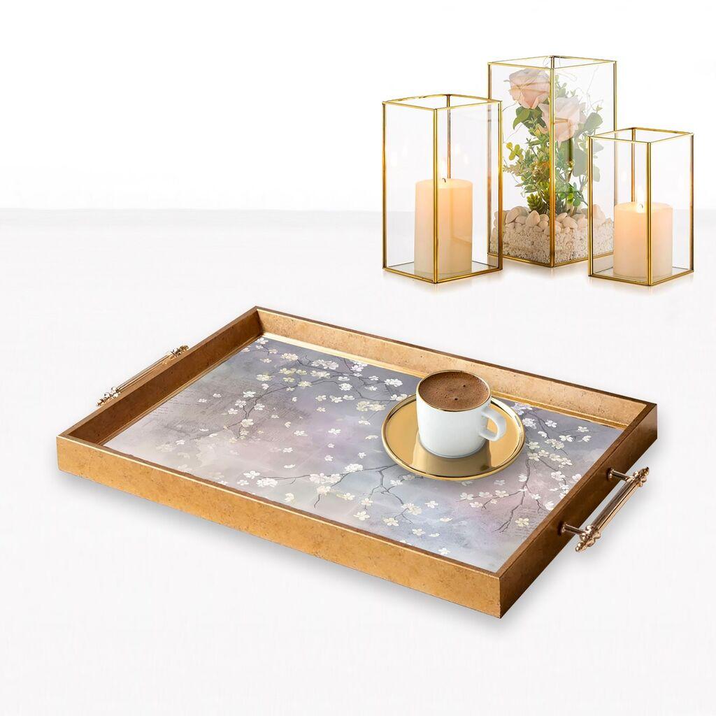 Aberto Design Poslužavnik TPEA9813 50 x 29 x 3.5 cm, Šareni