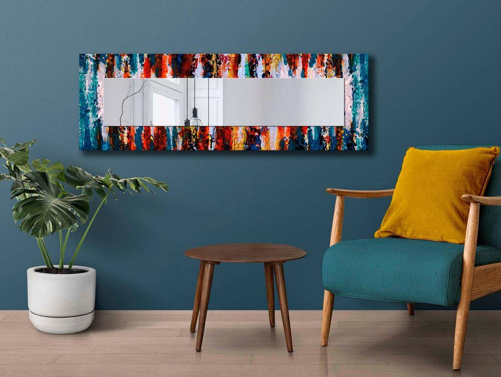 Wallity Ogledalo 40120NISMA 026, 100x20cm, Šareno