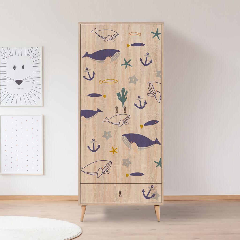 Hanah Home Garderober City, 80x190x45 cm, Hrast