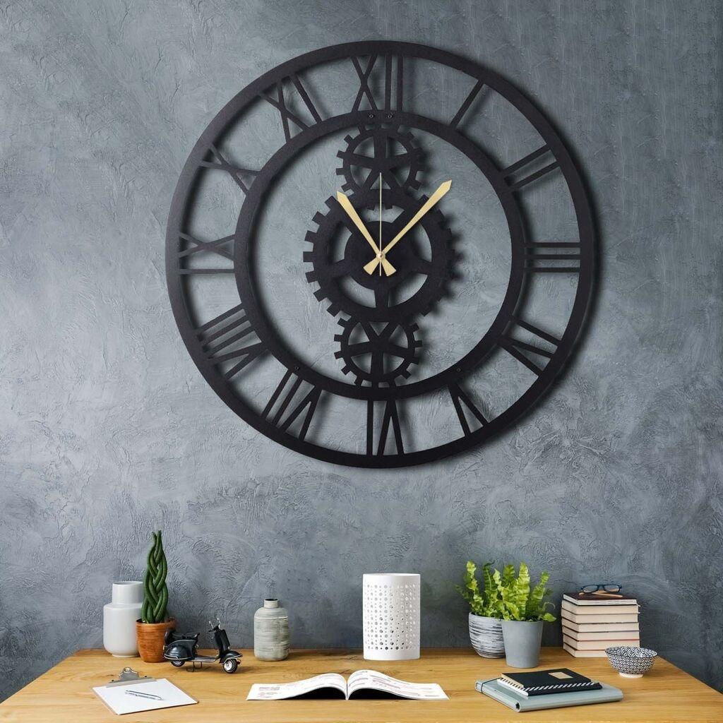 Wallity Zidni sat 70x70cm Crni