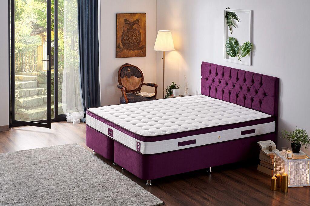 Hanah Home Dušek Violet, 140 x 190 cm, Beli