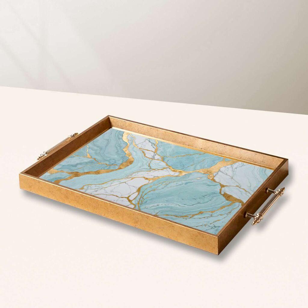 Aberto Design Poslužavnik TPEA10013 50 x 29 x 3.5 cm, Šareni