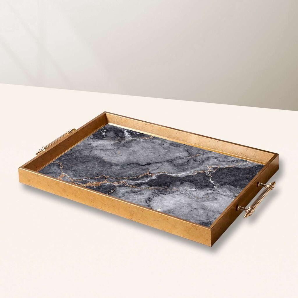 Aberto Design Poslužavnik TPEA10044 50 x 29 x 3.5 cm, Šareni