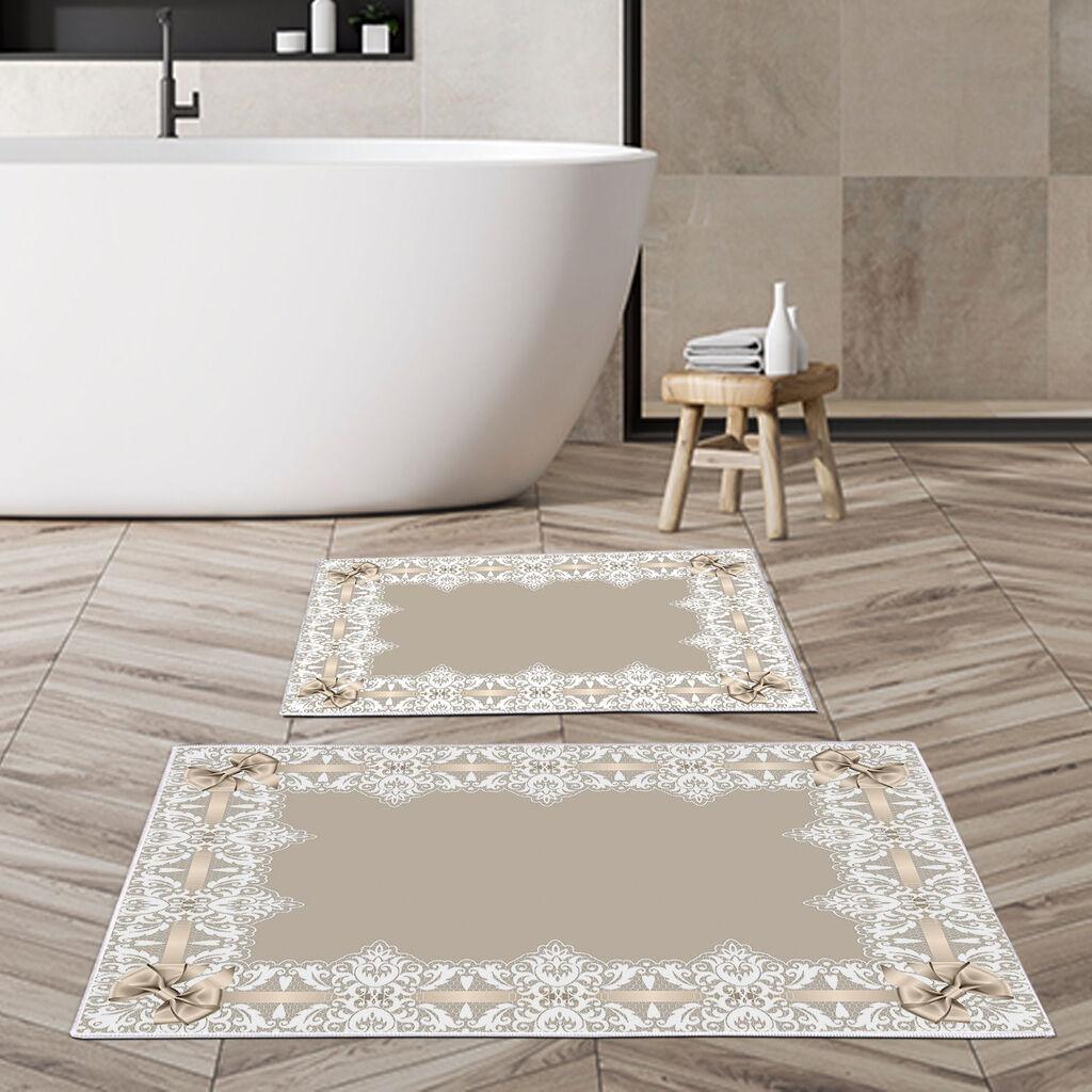 L'essentiel Maison Set 2 prostirke za kupatilo Šareni