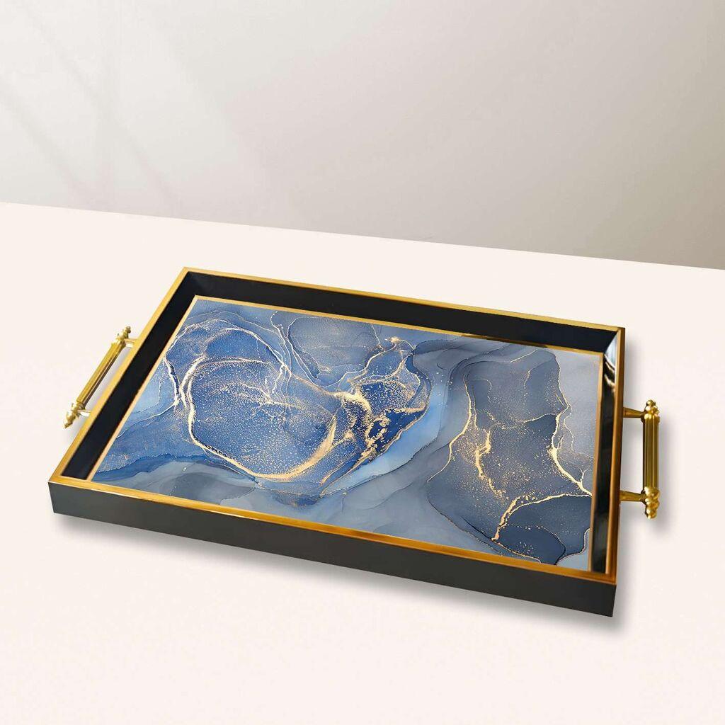 Aberto Design Poslužavnik TPA10039 50 x 29 x 3.5 cm, Šareni