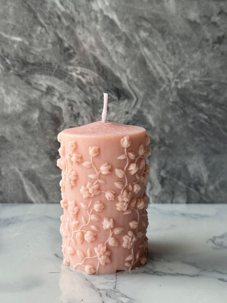 Aberto Design Mirisna sveća Glamour 15M, Roze