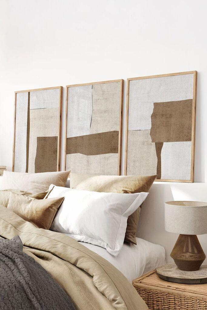Wallity Slika Ersydata2-70100, 3 dela, 70 x 100 cm