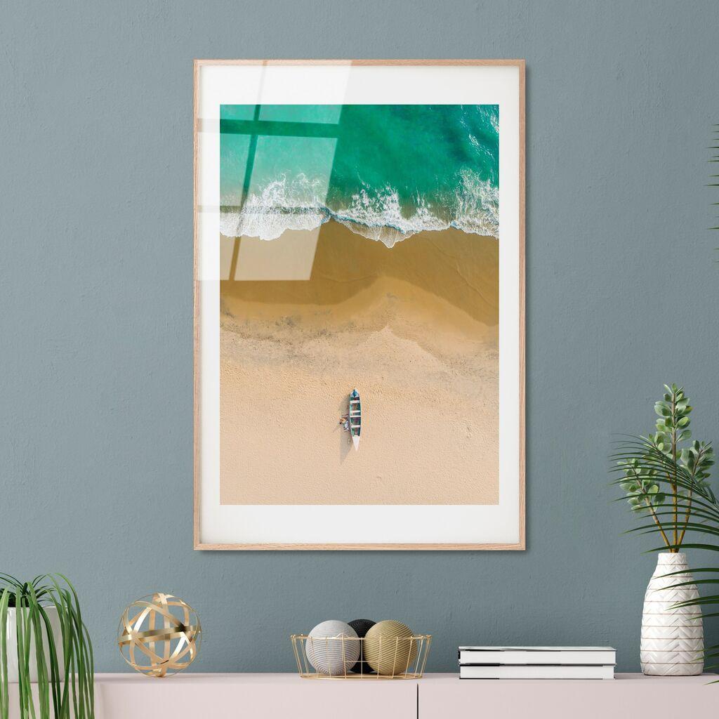 Wallity Slika od kalenog stakla 30x45cm