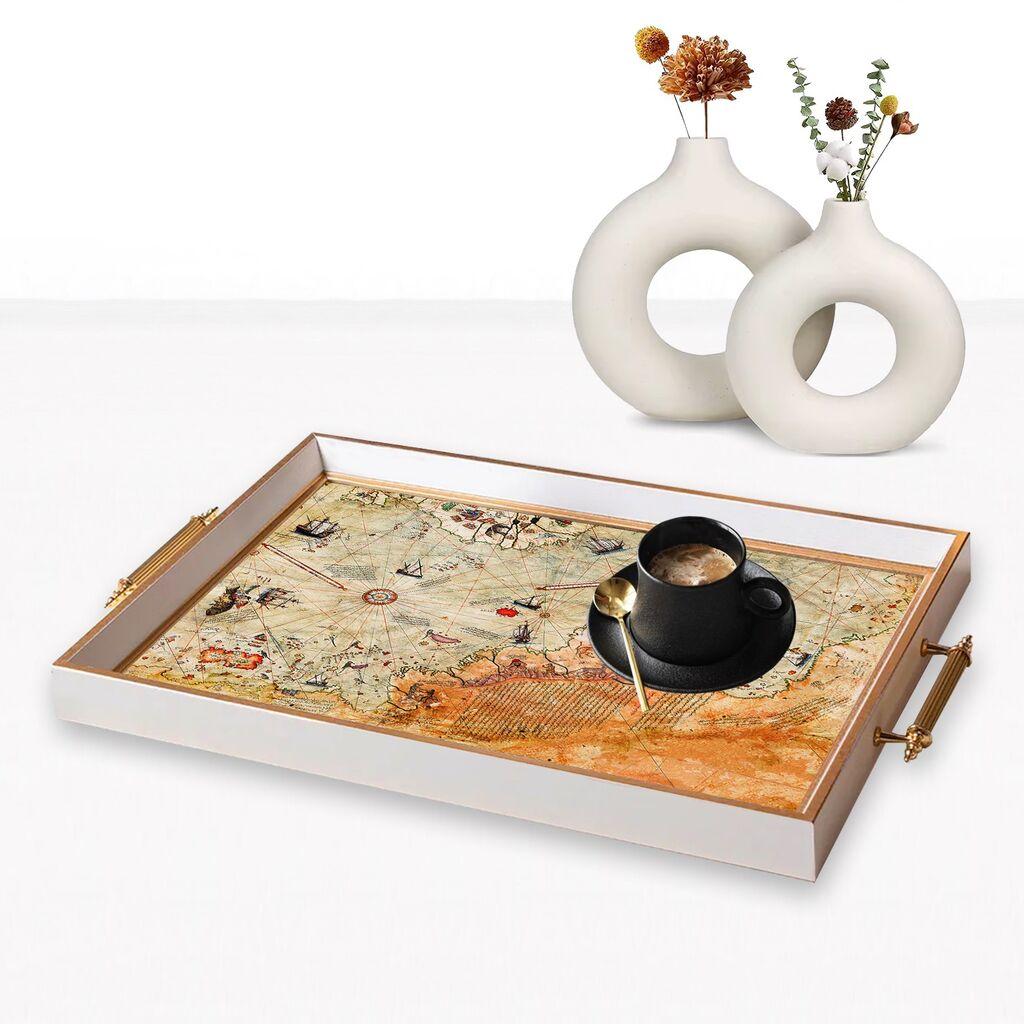 Aberto Design Poslužavnik TPB9903 50 x 29 x 3.5 cm, Šareni