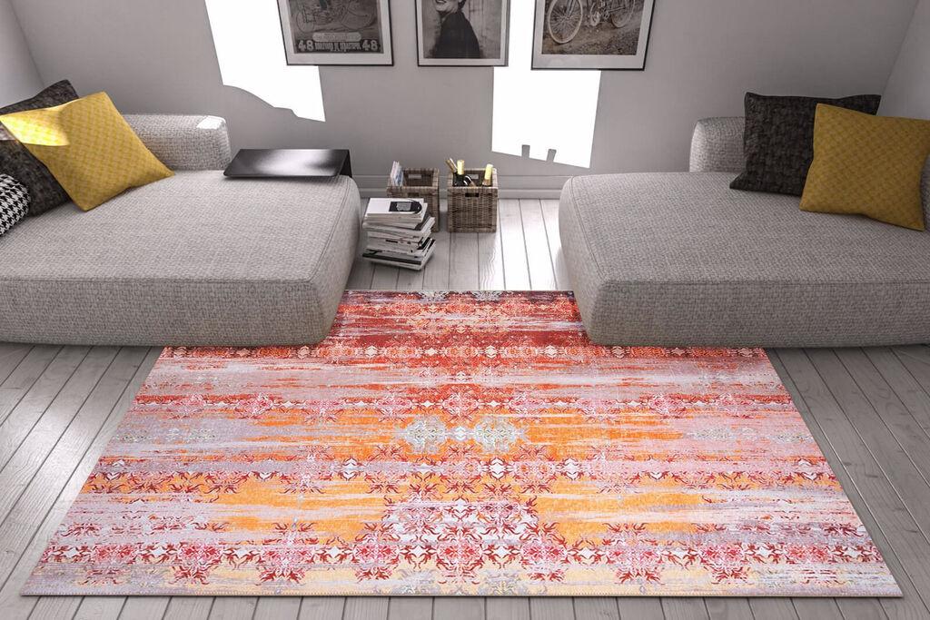 Conceptum Hypnose AL 172 Fusion Chenille Tepih, 140x190cm, Narandžasti