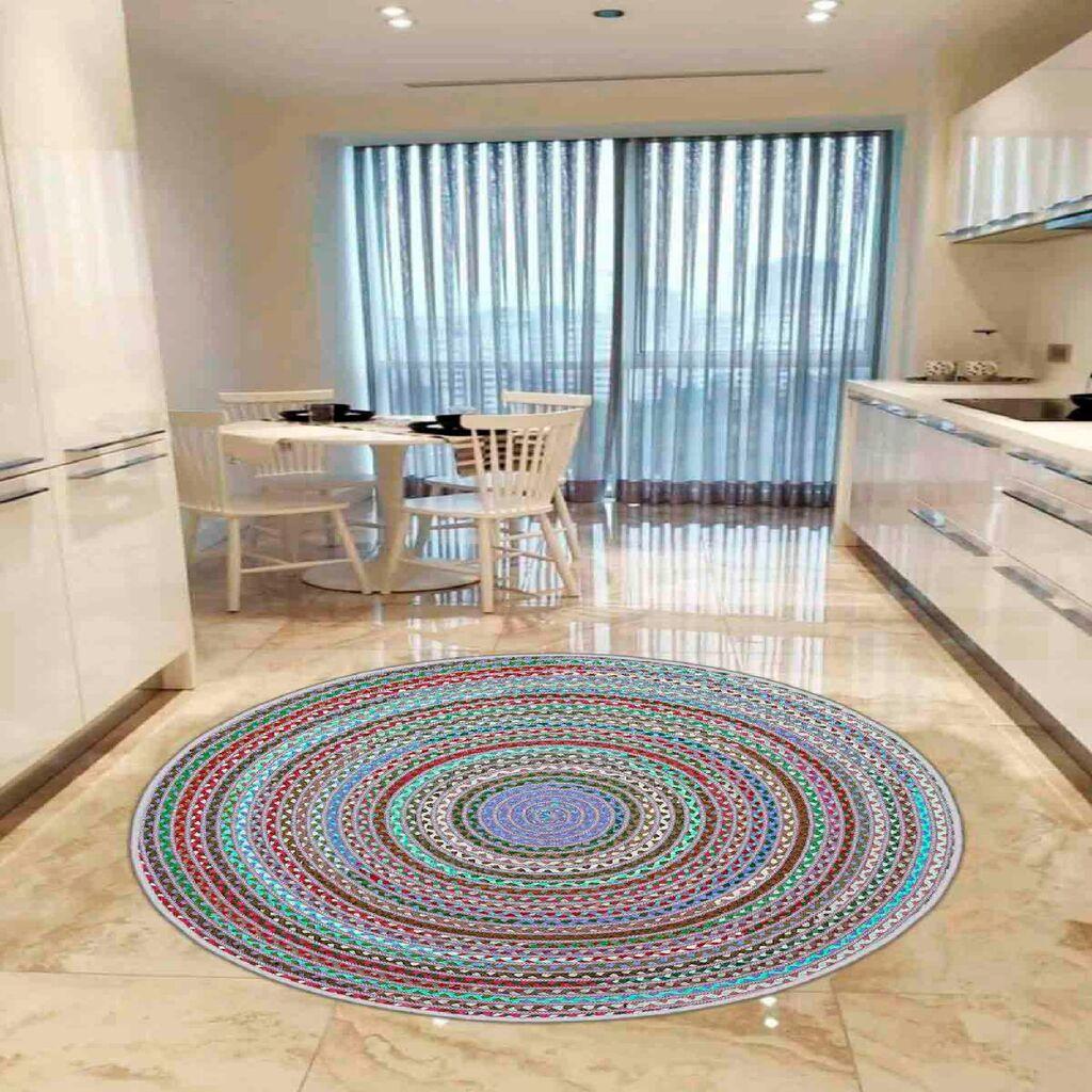 Conceptum Hypnose Tepih Wookece266, O70cm, Plavi