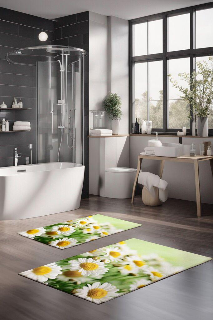 L'essentiel Maison Set Podloga za kupatilo CT-5124, Šareni