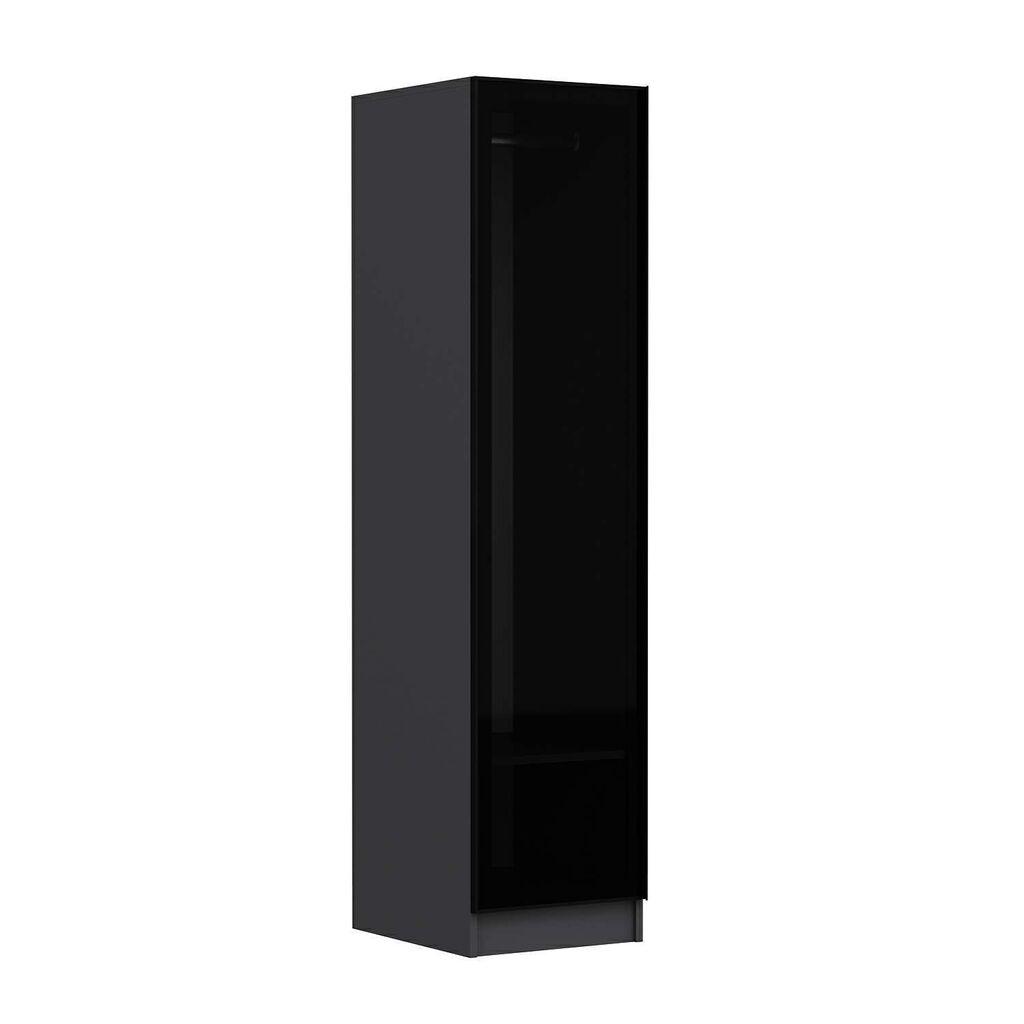 Hanah Home Garderober Minar Kale-8737, 45x210x52 cm, Antracit-crni