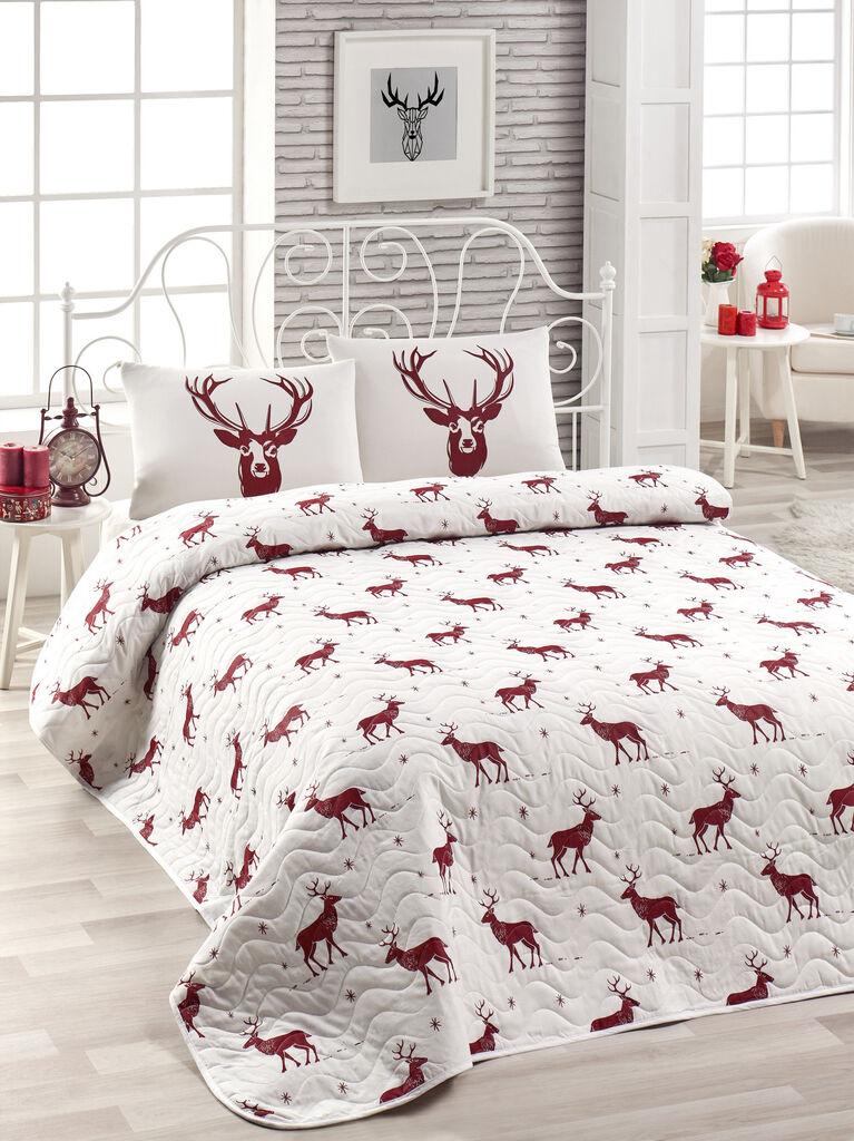 L'essentiel Maison Set posteljina Geyik, 160x220 cm, Beli