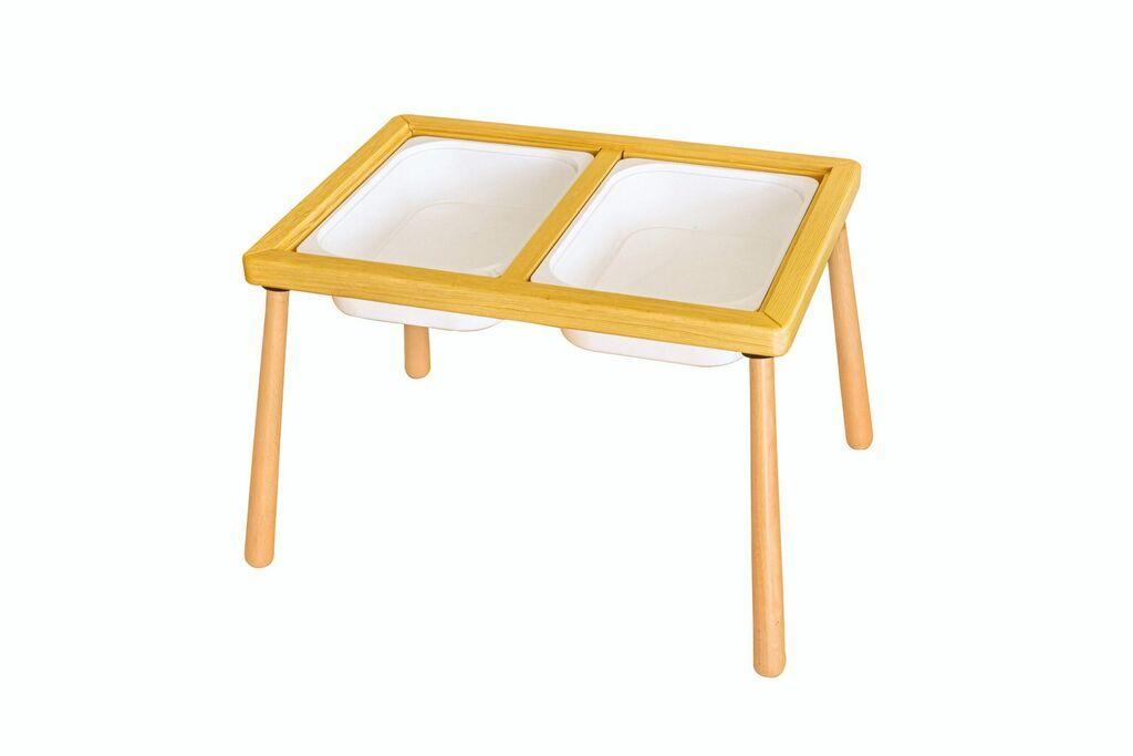 Hanah Home Dečiji sto, 53x52x74 cm, Beli