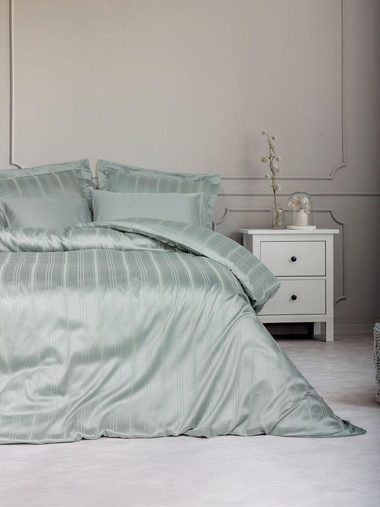 L'essentiel Maison Set jorganske navlake sa prugama Double, Menta