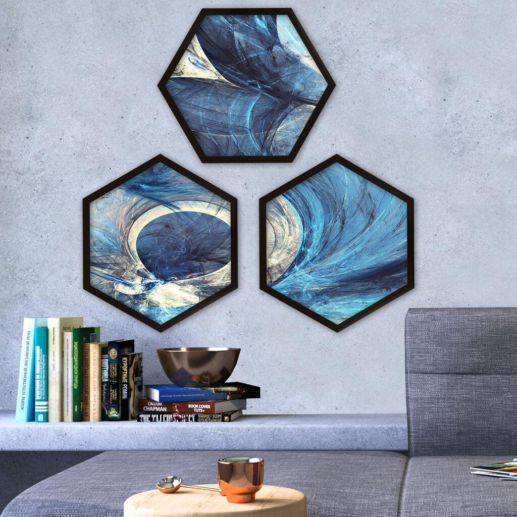 Wallity Uramljena slika 6GEN586492415, 35x35 cm, 3 dela