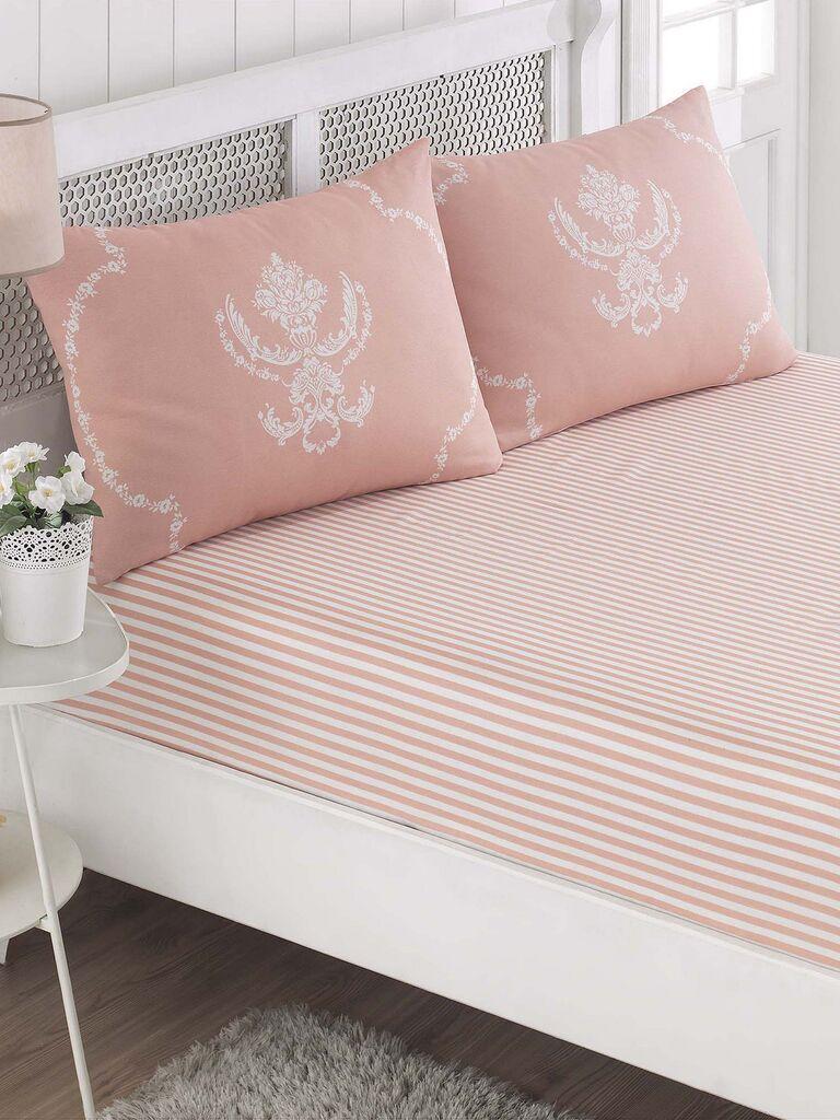L'essentiel Maison Set Čaršav i 2 jastučnice Pure, 200x220 cm, Rozi