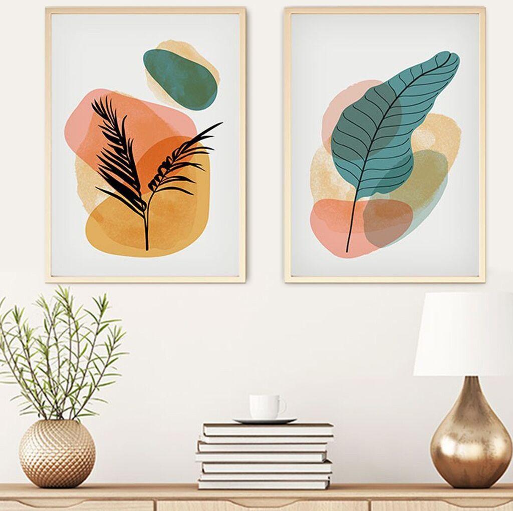 Wallity Dekorativna slika Huhu65 - 70 x 50, 50x70cm, 2 dela