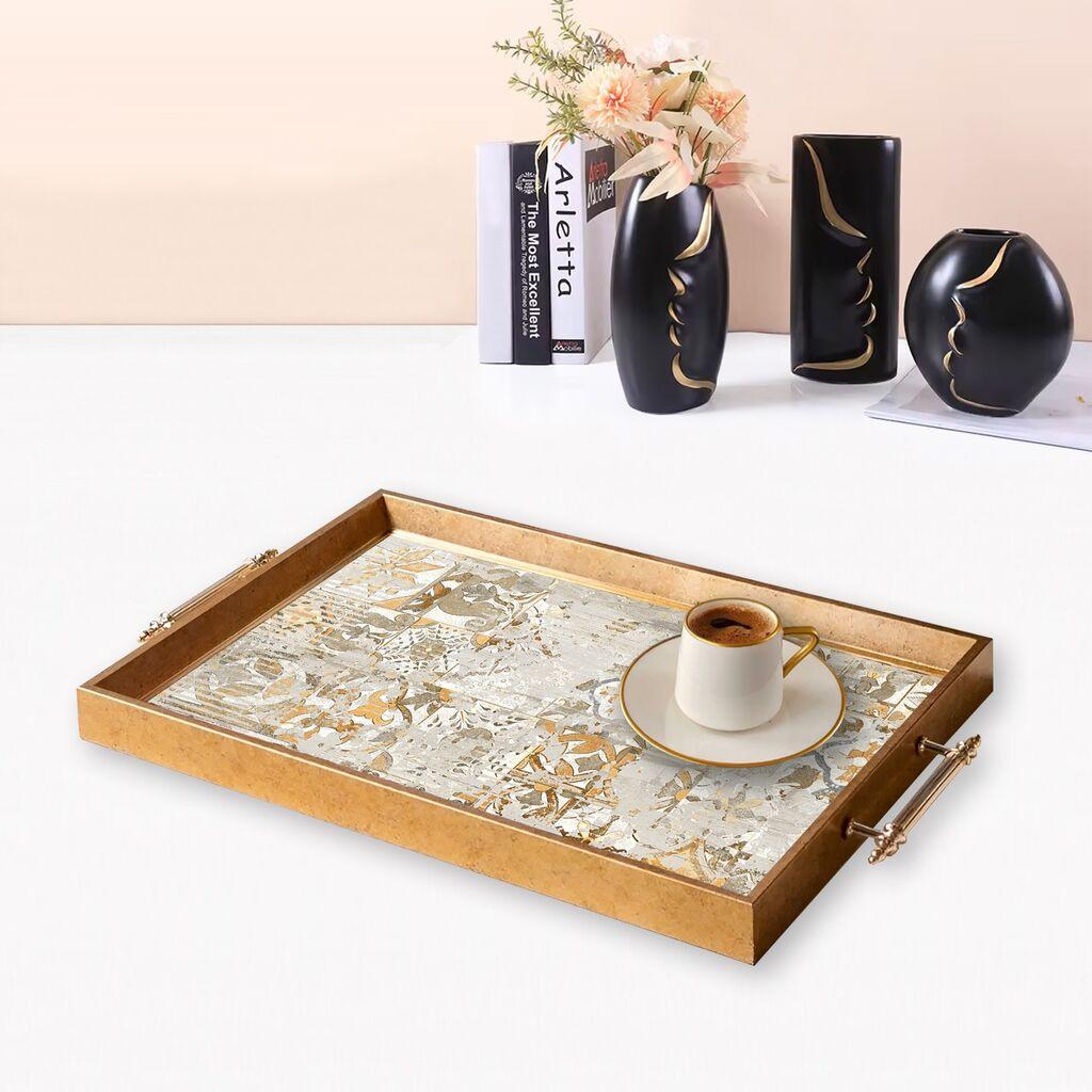 Aberto Design Poslužavnik TPEA9879 50 x 29 x 3.5 cm, Šareni