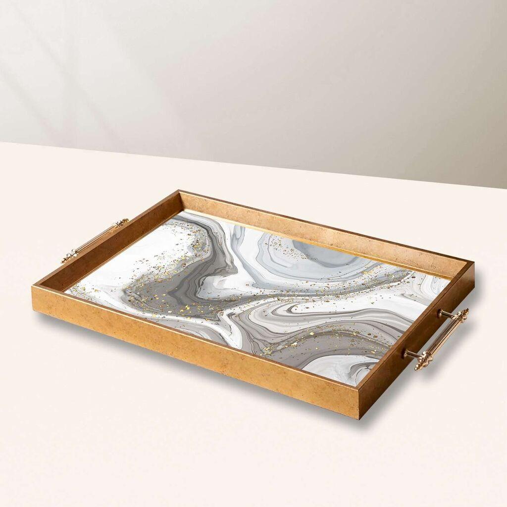 Aberto Design Poslužavnik TPEA10027 50 x 29 x 3.5 cm, Šareni