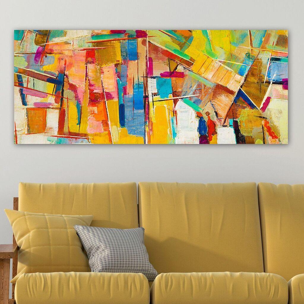 Wallity Slika na platnu 50x120cm