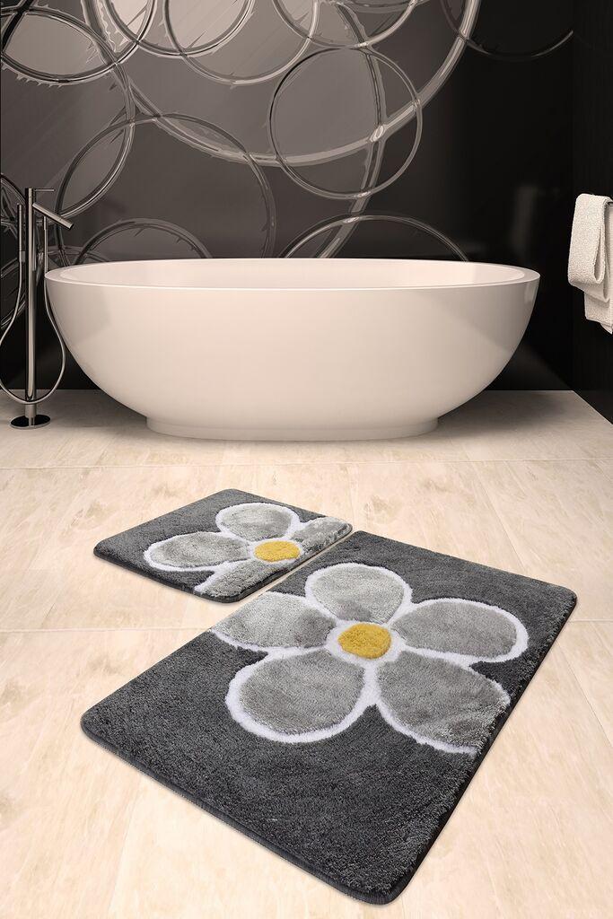 L'essentiel Maison Set 2 prostirke za kupatilo Šareni