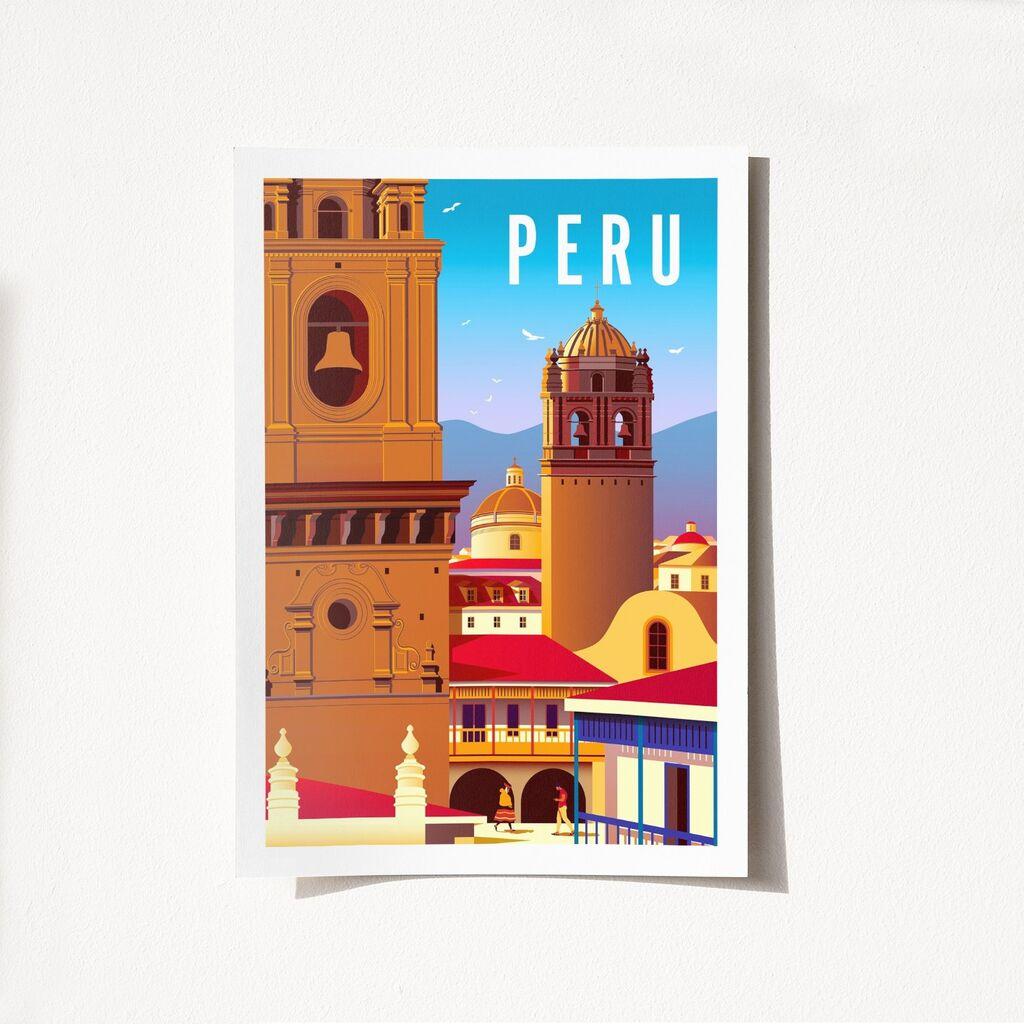 Wallity Poster Peru-2010, 21x29.7cm