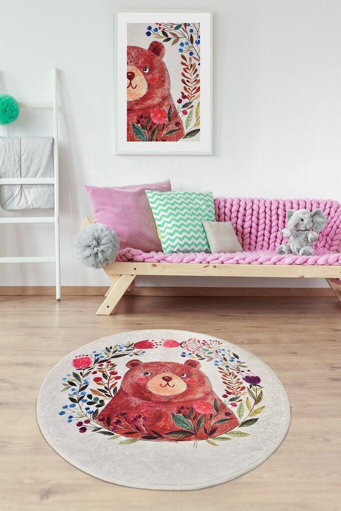 Conceptum Hypnose Tepih Bears Garden, O140cm, Šareni