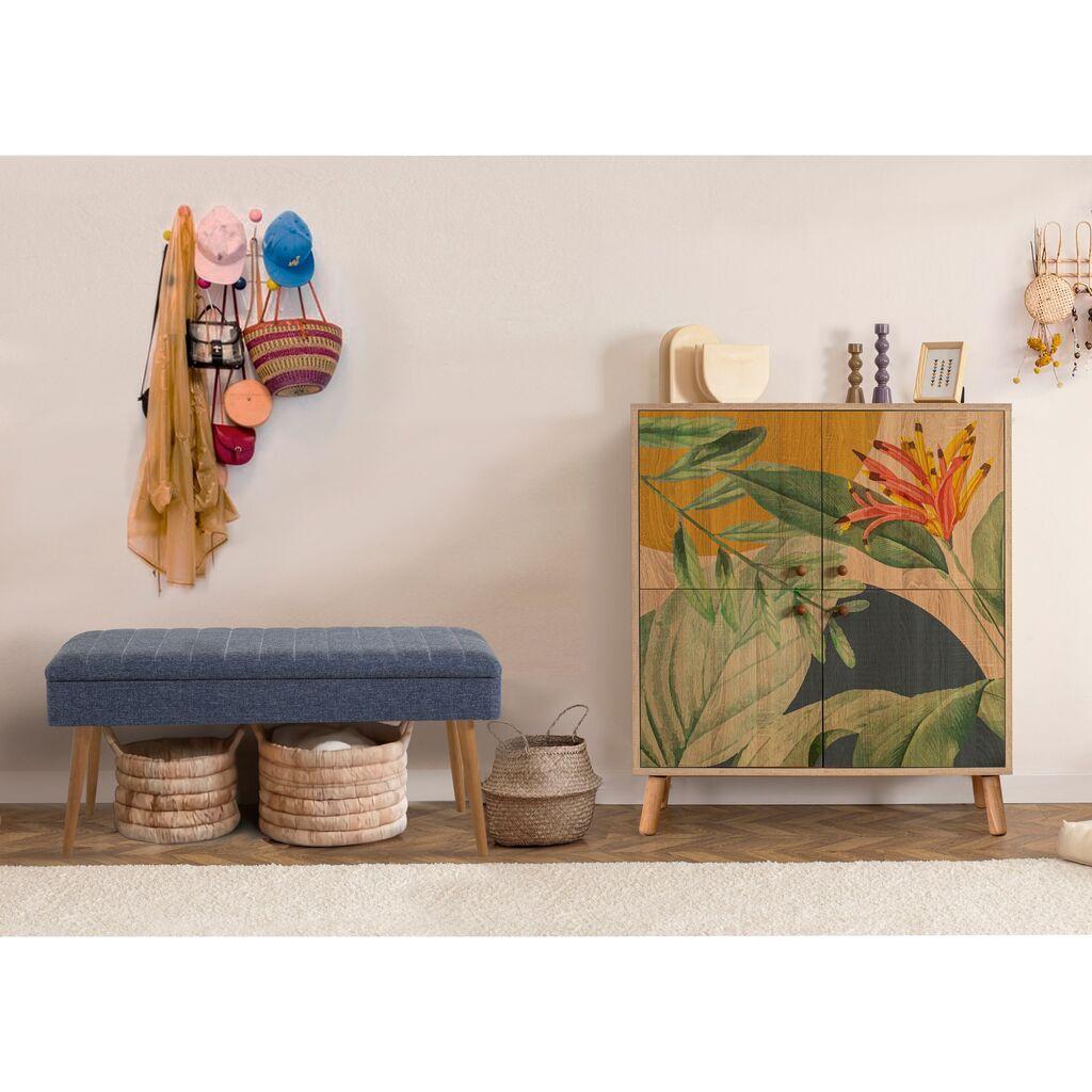 Hanah Home Set Nameštaj za hodnik Multilux Saka 1048, Plavi