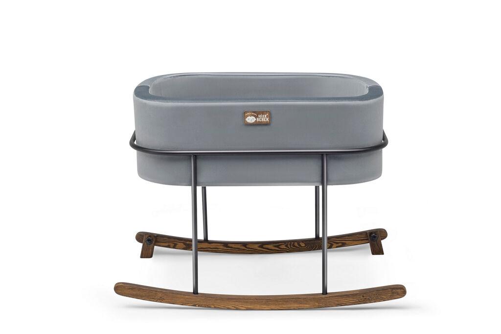 Hanah Home Kolevka Hier Metal, 90x70x58 cm, Sivo-crna