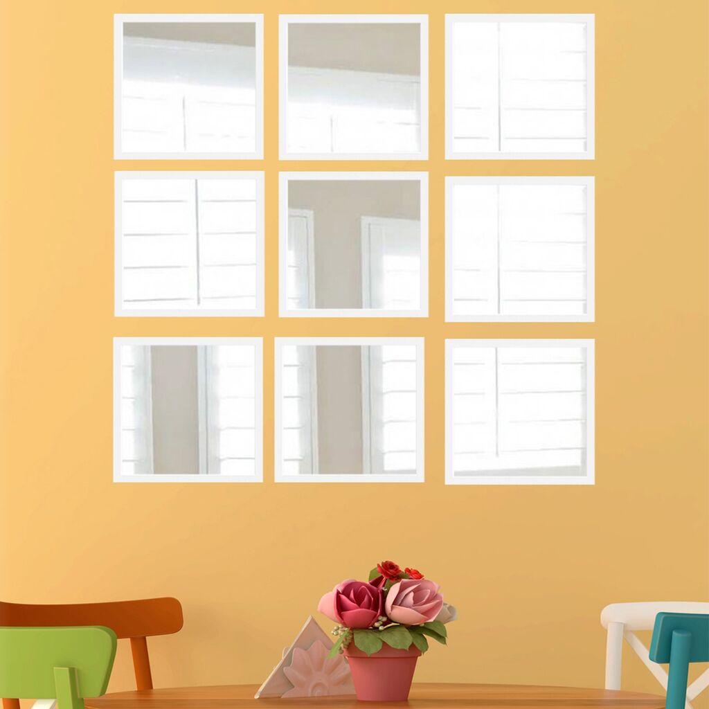 Wallity Set ogledala SETAYNA_073, Beli