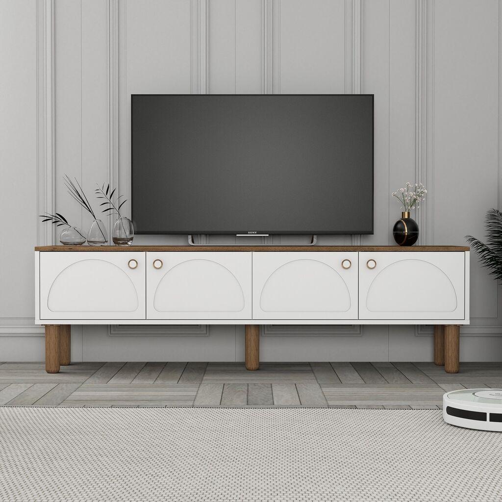 Hanah Home TV komoda Bohem 850, 180x53x35 cm, Bela