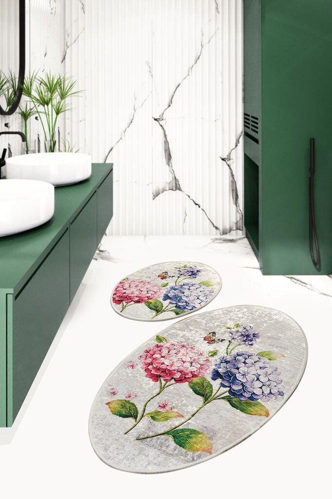 L'essentiel Maison Set 2 prostirke Ortanca Cveće, Šareno