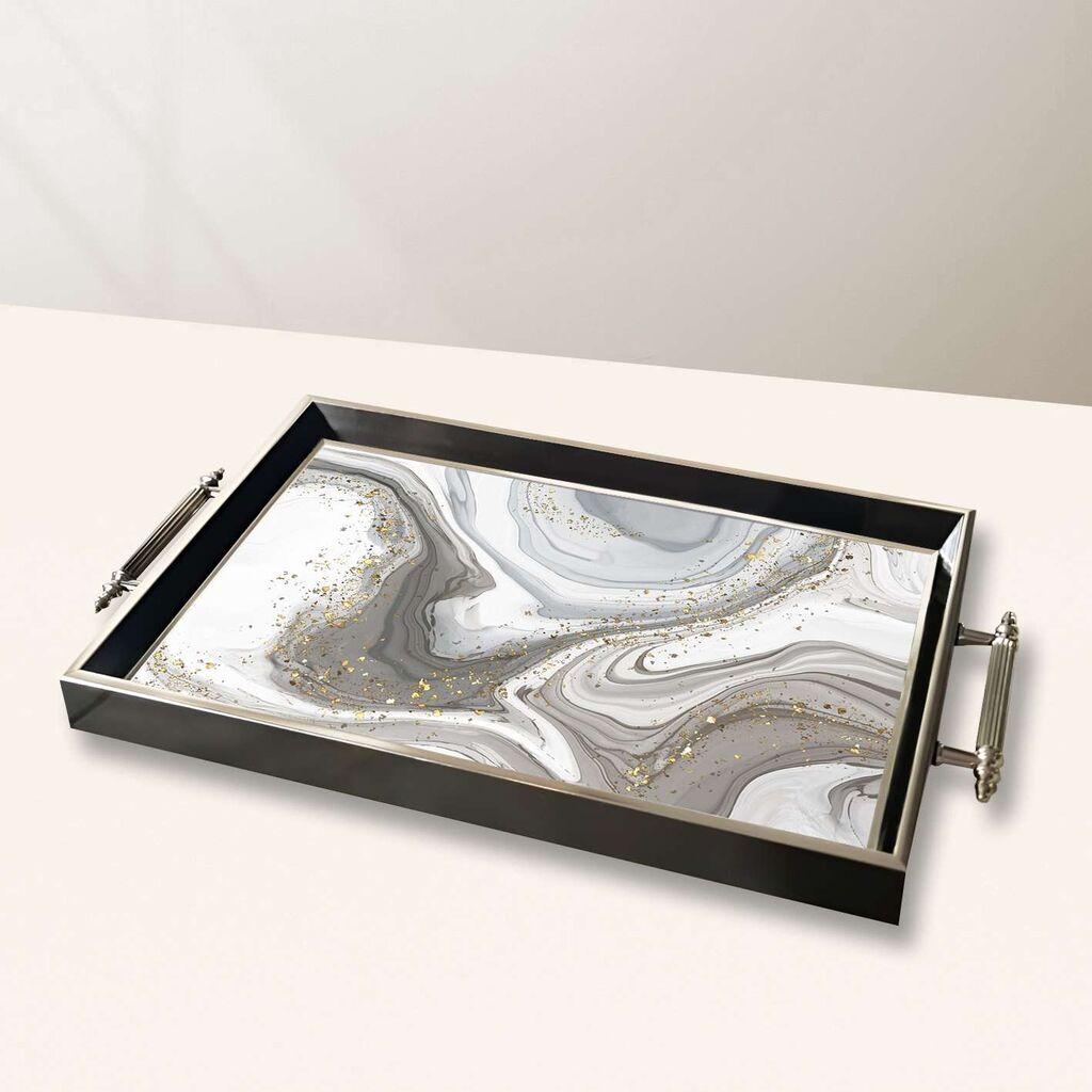 Aberto Design Poslužavnik TPG10027 50 x 29 x 3.5 cm, Šareni