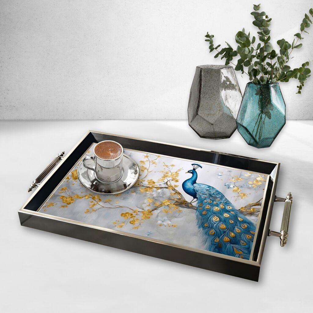 Aberto Design Poslužavnik TPG9925 50 x 29 x 3.5 cm, Šareni