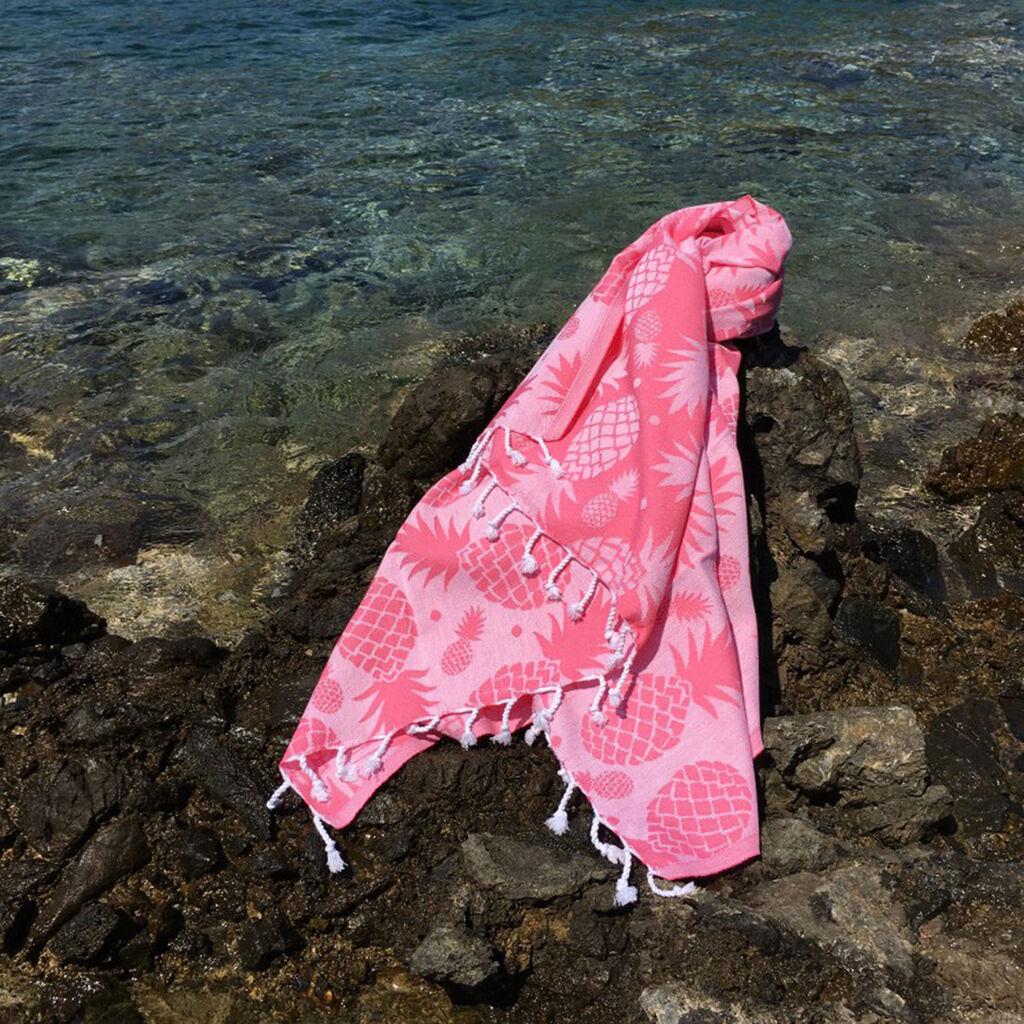 L'essentiel Maison Peškir za plažu 100x180cm Roze