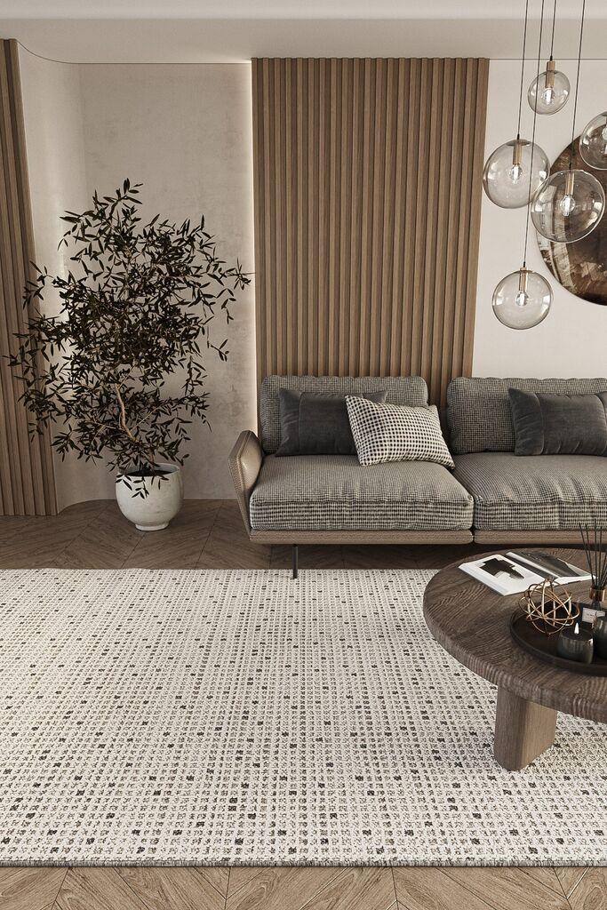 Conceptum Hypnose Tepih Elit 13, 200x290 cm, Krem-sivi