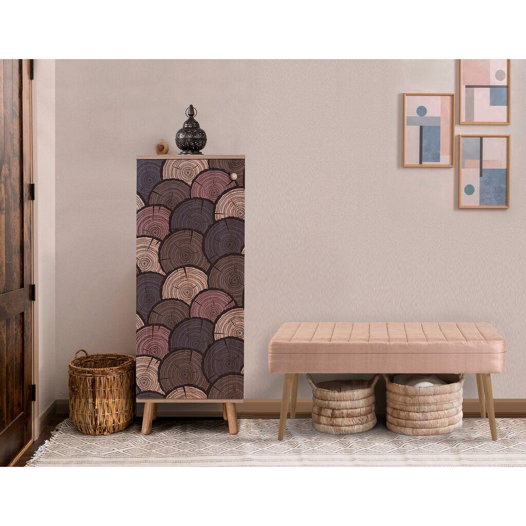 Hanah Home Set Nameštaj za hodnik Vegas 939 0900, Prljavo roze