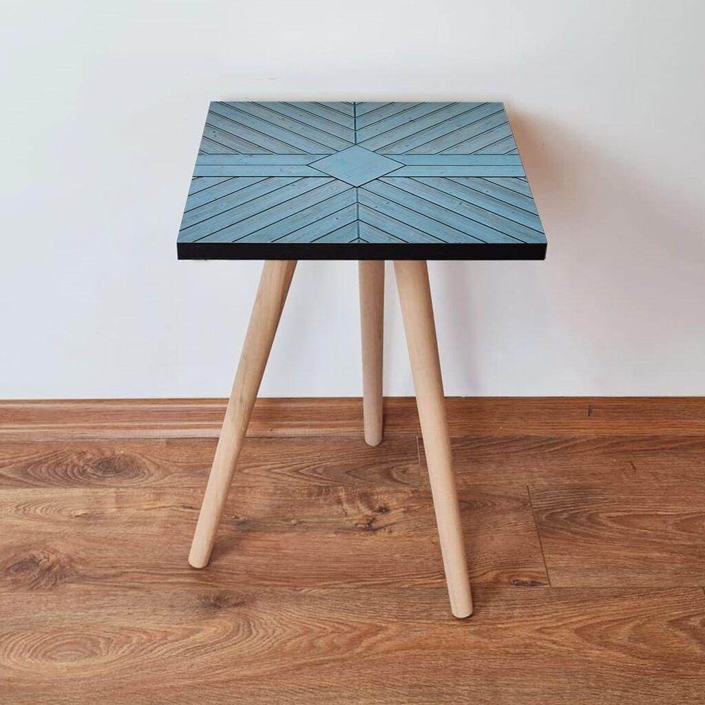Hanah Home Klub sto Shp362, 35x42x35 cm, Plavi