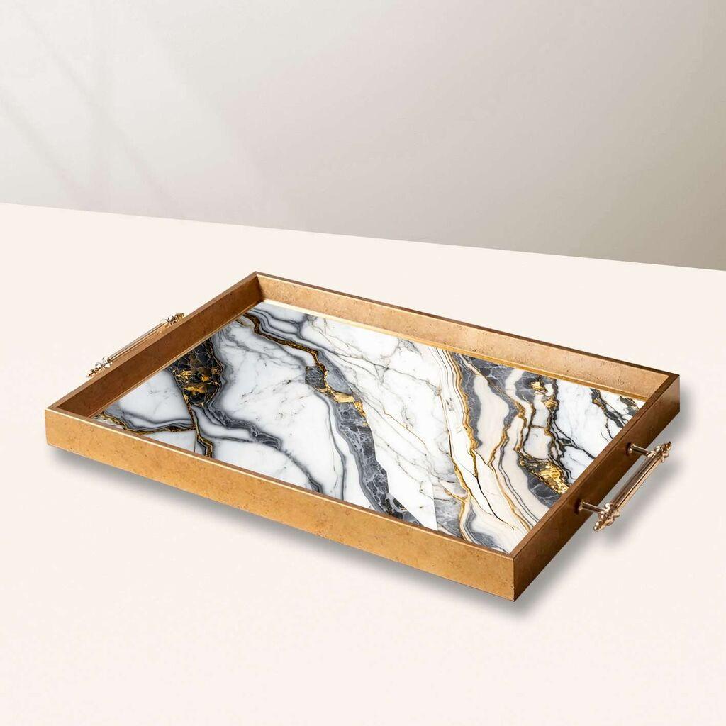 Aberto Design Poslužavnik TPEA10017 50 x 29 x 3.5 cm, Šareni